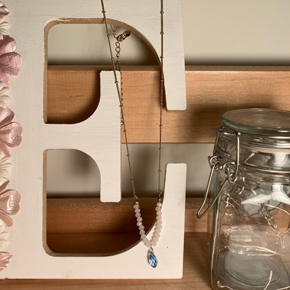 Blue Gem Necklace - Picture 1 of 2